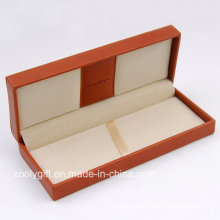 PU Leather Pen Packaging Box / Leather Display Storage Glasses Boxes / Jewelry Boxes with Logo Embossed